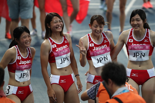 選手支給】2007 世界陸上 大阪大会 陸上競技 中短距離・リレー